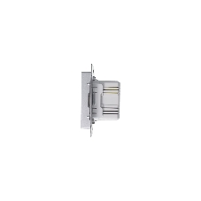 Механизм розетки USB AtlasDesign 5В 1порт х 2.1А 2порта х 1.05А жемчуг SchE ATN000433