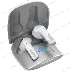 Гарнитура ASUS ROG Cetra True Wireless SpeedNova белый, беспроводная, радиоканал, до 26 ч, совместимость с PS5