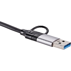 USB-концентратор VCOM DH297, USB 3.0/USB Type-C, USB/SD/TF, USB
