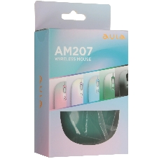 Мышь беспроводная AULA AM207 Green