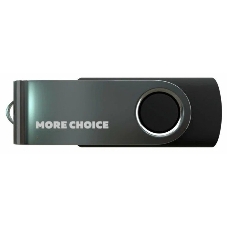 Флешка USB More Choice MF32-4 32Gb, USB 2.0, R/W 30/10, черный