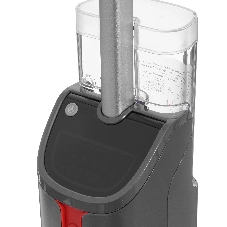 Пылесос вертикальный Atvel F16 Upright серый/красный, питание от аккумулятора, 150 Вт, уборка влажная/сухая, пылесборник 0.45 л