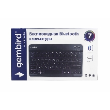Клавиатура беспроводная Gembird KBW-4N, 78 кл., Bluetooth, ножн.тип клавиш, ультратонкая