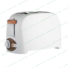 Тостер Centek CT-1420 (белый) 750 Вт, 7 уровней мощности, теплоизолированный корпус, функция отмены