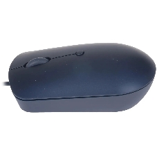 Мышь проводная Lenovo 540 синий, 2400 dpi, USB-C, кнопки - 4