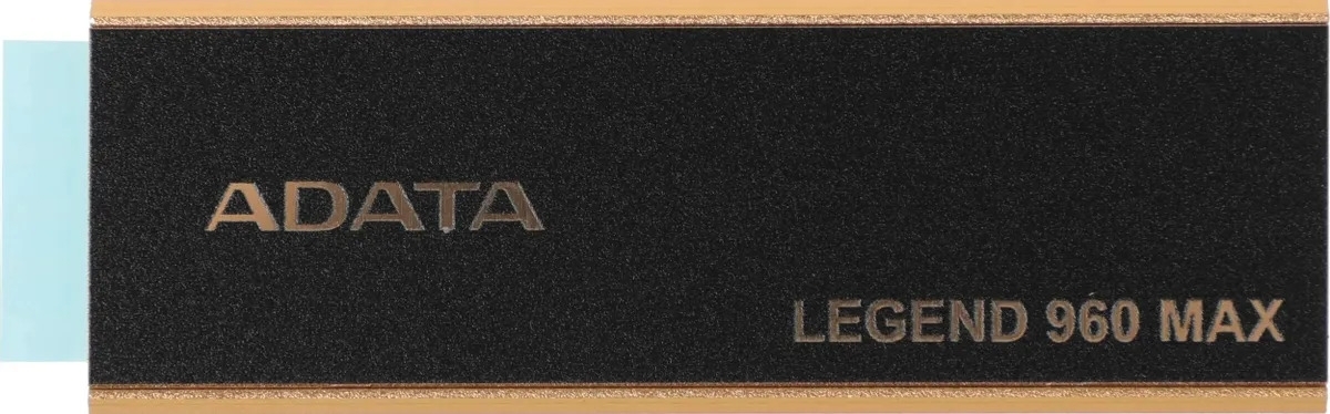Накопитель SSD ADATA LEGEND 960 MAX, 1Tb, PCIe 4.0 x4, M.2 2280, NVMe, R/W 7400/6000, с радиатором