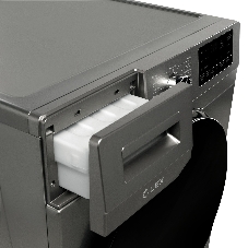 Сушильная машина LEX LDM10GrD серый, 10 кг, сушка - конденсационная, программ - 16, 60 x 85 x 62 см