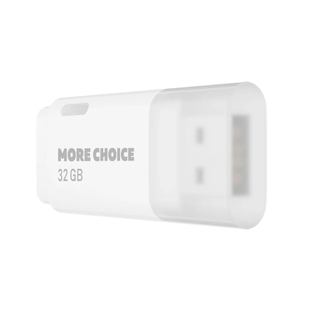 Флешка USB More Choice MF32 32Gb белый