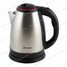 Чайник электрический Матрена MA-001 1.8 л, сталь,цвет крышки красный (005457)