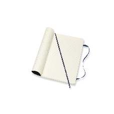 Блокнот Moleskine CLASSIC SOFT QP616B20 Large 130х210 мм, 192 страниц, линейка, мягкая обложка, синий сапфир