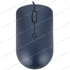 Мышь проводная Lenovo 540 синий, 2400 dpi, USB-C, кнопки - 4