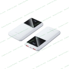 Портативный аккумулятор Vention 10000mAh(M/C-A/A)22.5W белый с LED Дисплеем