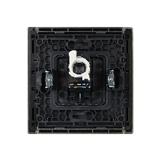 Розетка компьютерная RJ45 кат.5E IEK FORTE&PIANO FP532 сталь