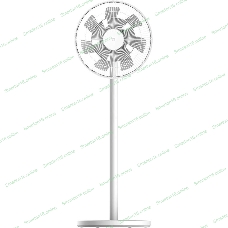Вентилятор Xiaomi Mi Smart Standing Fan 2 белый, напольный, 15 Вт, 100 скоростей, 35.5 см
