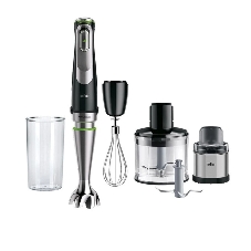 Блендер погружной Braun Multiquick 9 MQ9138Xl черный, 1200 Вт, плавная регулировка, турбо