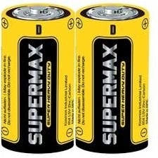 Элемент питания солевой S R20 (уп.2шт) Supermax SUPR20