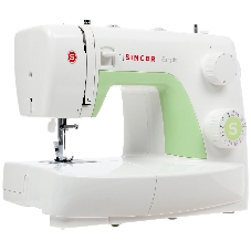 Швейная машина Singer Simple 3229 белый, электромеханическая, вертикальный качающийся, 29 операций, петля полуавтомат