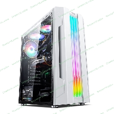 Компьютерный корпус ALSEYE Auro 3.0-W Mini-ITX/Micro ATX/ATX, USB 2.0*2+HD Audio+USB 3.0*1, 