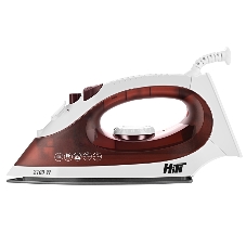 Утюг HITT HT-5111 коричневый/белый, 2100 Вт, 25 г/мин, 80 г/мин, 90 мл