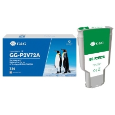 Картридж струйный G&G GG-P2V72A 730 серый (300 мл) для HP DJ T1600/T1700/T2600 Картридж струйный G&G GG-P2V72A 730 серый (300 мл) для HP DJ T1600/T1700/T2600