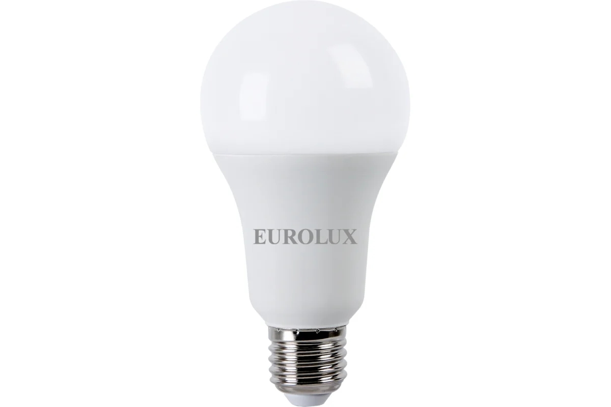 Лампа светодиодная EUROLUX LL-E-A70-20W-230-4K-E27 груша