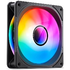 Вентилятор для корпуса JONSBO FR-606BR Reverse (120x120x25мм, 4-pin PWM, ARGb, 35.99CFM, 26.5dBA, 1500RPM, черный)