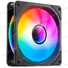 Вентилятор для корпуса JONSBO FR-606BR Reverse (120x120x25мм, 4-pin PWM, ARGb, 35.99CFM, 26.5dBA, 1500RPM, черный)