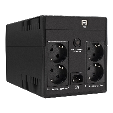 Источник бесперебойного питания ExeGate EP285511RUS SpecialPro Smart LLB-1600.LCD.AVR.EURO.RJ.USB 1600VA/950W, LCD, AVR, 4 евророзетки, RJ45/11, USB, черный