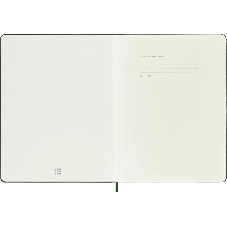 Блокнот Moleskine CLASSIC QP093K15 XLarge 190х250 мм 192 стр. пунктир твердая обложка зеленый