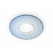 Встраиваемый точечный светильник Ambrella light S333 FR/CLD хром/матовый хрусталь/MR16+3W(LED COLD) Встраиваемый точечный светильник Ambrella light S333 FR/CLD хром/матовый хрусталь/MR16+3W(LED COLD)