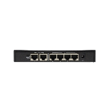 Коммутатор неуправляемый PoE ORIGO OS1206P/60W/A1A 4x100Base-TX PoE+, 2x100Base-TX, PoE-бюджет 60 Вт, корпус металл
