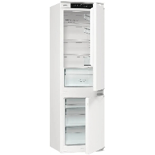 Встраиваемый холодильник Gorenje NRKI517141 белый двухкамерный 175/68 л морозилка снизу, No Frost