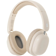 Беспроводные наушники Defender FreeMotion B640 бежевый, накладные, Bluetooth, складная конструкция, до 10 ч