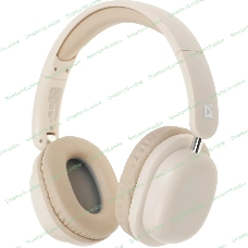 Беспроводные наушники Defender FreeMotion B640 бежевый, накладные, Bluetooth, складная конструкция, до 10 ч