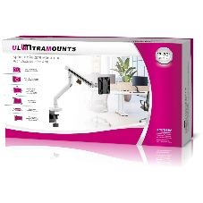 Кронштейн для мониторов Ultramounts UM725W белый 17