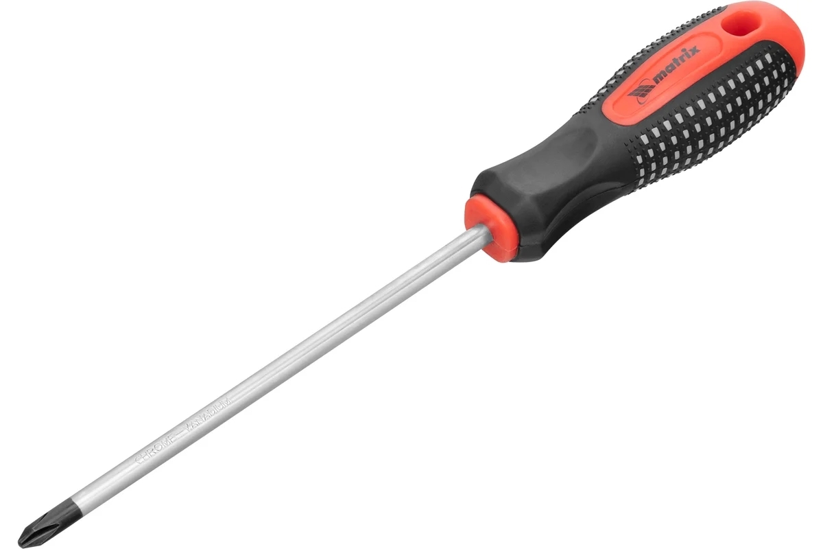 Отвертка Matrix Fusion 11443 Ph2x150 мм, CrV, 3-х компонентная рукоятка 