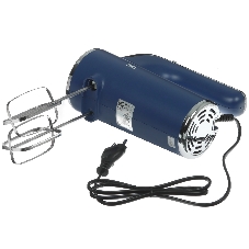 Миксер BQ MX420 синий, ручной, 500 Вт, 5 скоростей