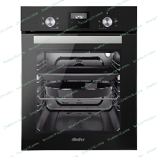 Электрический духовой шкаф Simfer B4EB56016, встраиваемый, черный