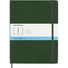 Блокнот Moleskine CLASSIC QP093K15 XLarge 190х250 мм 192 стр. пунктир твердая обложка зеленый