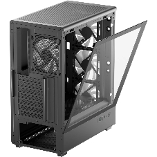 Корпус DeepCool CC550 4F, Midi-Tower, чёрный, 4 x 120 мм