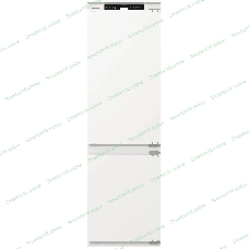 Встраиваемый холодильник Gorenje NRKI517141 белый двухкамерный 175/68 л морозилка снизу, No Frost