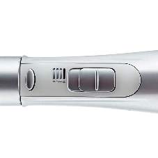 Фен-щетка ARESA AR-3207 серебристый/белый, 800 Вт