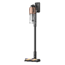 Пылесос вертикальный Dreame Cordless Vacuum Cleaner Z20AquaCycle Station черный/золотистый, питание от аккумулятора, 250 Вт, уборка влажная/сухая, пылесборник 0.6 л