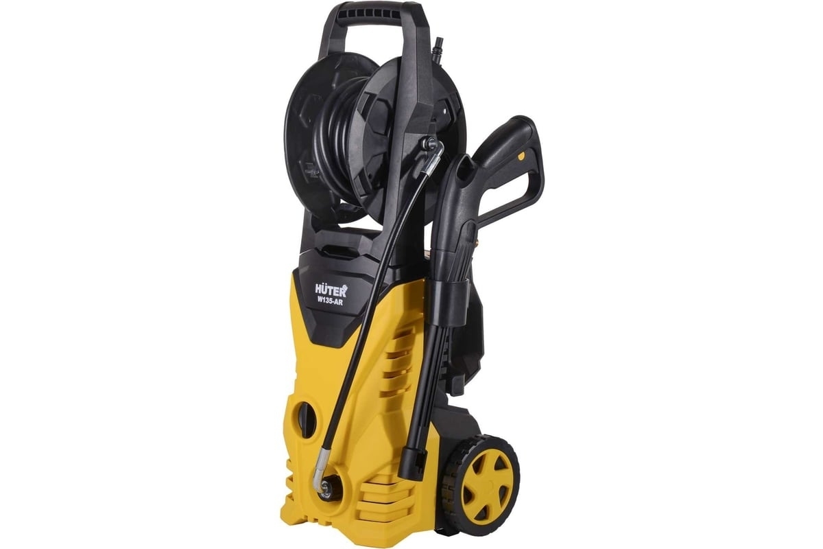 Мойка высокого давления Huter W135-AR 70/8/9 1650 вт, 135 бар, расход=375 л/час, вход=0,4 бар, 7,6 кг