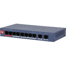 Коммутатор Dahua DH-CS4010-8ET2GT-110, 2×1 Гбит/с, управляемый