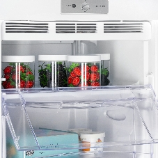 Морозильная камера Nordfrost DF 268 SAP, серебристый, 221л, 6 ящика