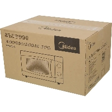 Микроволновая печь Midea MM720CKE белый, 20 л, 700 Вт, переключатели - поворотный механизм