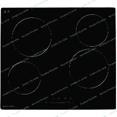 Электрическая варочная панель Zigmund & Shtain CN 42.6 B Hi-Light, независимая, черный