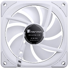 Вентилятор для корпуса JONSBO FR-606WR Reverse (120x120x25мм, 4-pin PWM, ARGb, 35.99CFM, 26.5dBA, 1500RPM, белый)