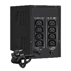 Источник бесперебойного питания ExeGate SpecialPro UNB-1500.LED.AVR.C13.RJ 1500VA/950W, LED, AVR, 6*IEC-C13, RJ45/11, черный